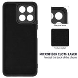 Honor 400 Smart Silikonisuoja - Musta