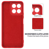 Honor 400 Smart Silikonisuoja - Punainen