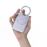 MagSafe Powerbank / Varavirtalähde Jalustalla 10000mAh – Hopea