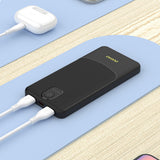 Powerbank Varavirtalähde 10000mAh - Musta