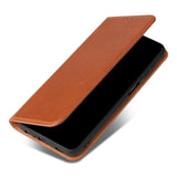 Samsung Galaxy A32 5G Unitec Wallet Case Brown