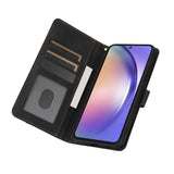 Samsung Galaxy A57 Lompakko suojakotelo - Musta