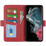 Samsung Galaxy S23 Ultra 5G Wallet Case - Rose Gold