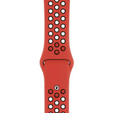 Apple Watch 38 / 40 / 41 mm Urheiluranneke - S/M - Punainen/Musta