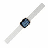 Apple Watch 38 / 40 / 41 mm Magneettinen nahkaranneke - Valkoinen
