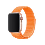 Apple Watch 38 / 40 / 41 mm Nylon ranneke - Oranssi