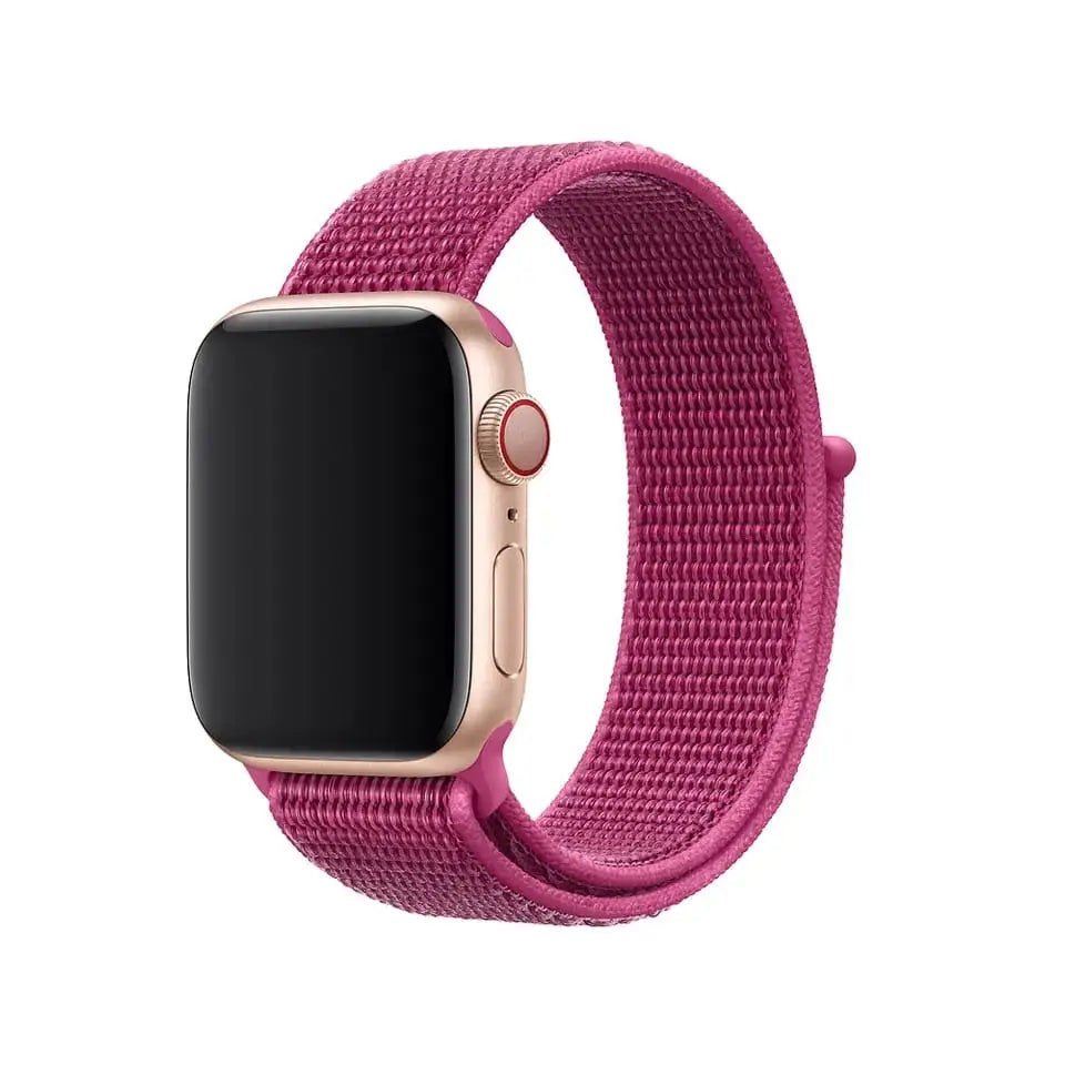 Apple Watch 38 / 40 / 41 mm Nylon ranneke - Violetti