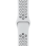 Apple Watch 38 / 40 / 41 mm Urheiluranneke - Valkoinen/Musta