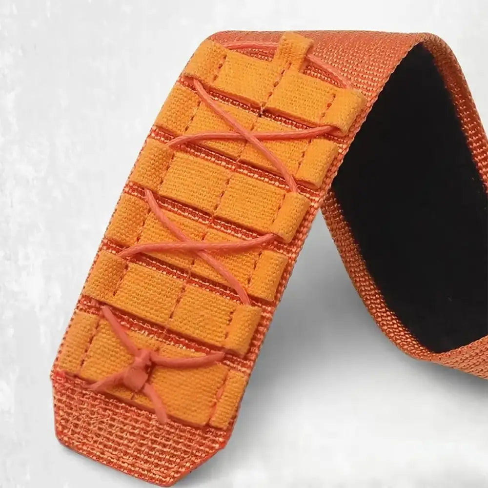 Apple Watch 42/44/45/49 mm Outdoor Nailonranneke - Oranssi