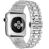 Apple Watch 42 / 44 / 45 mm Metalliranneke - Hopea/Hopea