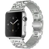 Apple Watch 42 / 44 / 45 mm Metalliranneke - Hopea/Hopea