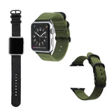 Apple Watch 42 / 44 / 45 mm Nato-ranneke - Musta
