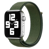 Apple Watch 42 / 44 / 45 mm Nylon ranneke - Army Green