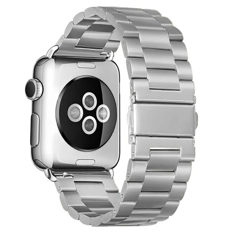 Apple Watch 42 / 44 / 45 mm Ruostumaton teräsranneke - Hopea