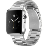 Apple Watch 42 / 44 / 45 mm Ruostumaton teräsranneke - Hopea