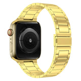 Apple Watch 42 / 44 / 45 mm Ruostumaton teräsranneke - Kulta