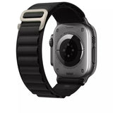 Apple Watch Alpine ranneke 42/44/45/49 mm - Musta
