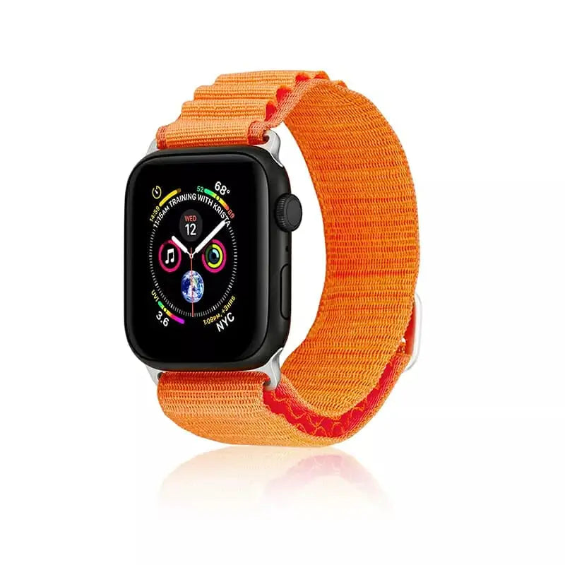 Apple Watch Alpine ranneke 42/44/45/49 mm -Oranssi