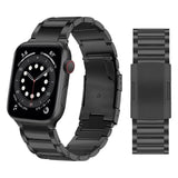 Apple Watch Titaaniranneke 42/44/45/49 mm - Musta