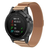 Garmin QuickFit Magneettinen teräsranneke 26mm - Ruusukulta