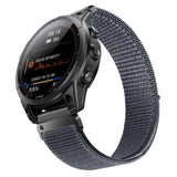 Garmin QuickFit Nailonranneke 26mm - Harmaa