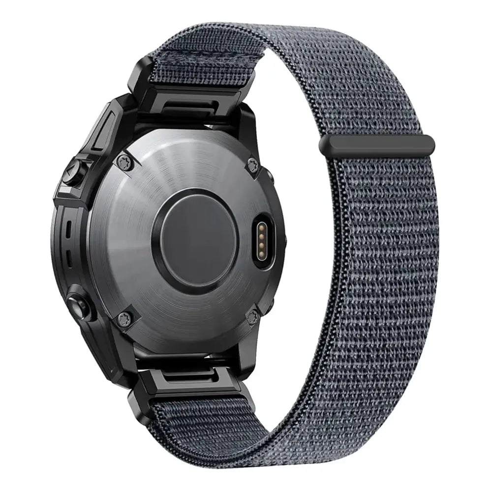 Garmin QuickFit Nailonranneke 26mm - Harmaa
