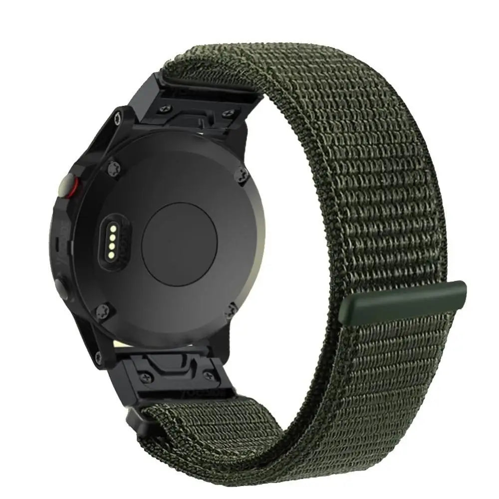 Garmin QuickFit Nailonranneke 26mm - Vihreä