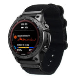 Garmin QuickFit Nato-ranneke 22mm - Musta