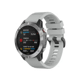 Garmin QuickFit Silikoniranneke 20mm - Harmaa