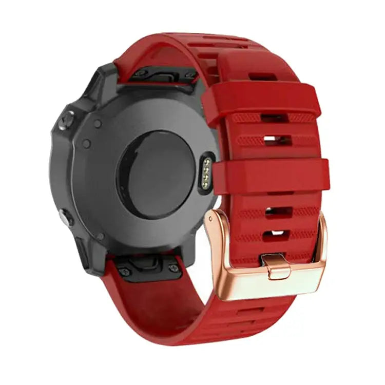Garmin QuickFit Silikoniranneke 20mm - Punainen