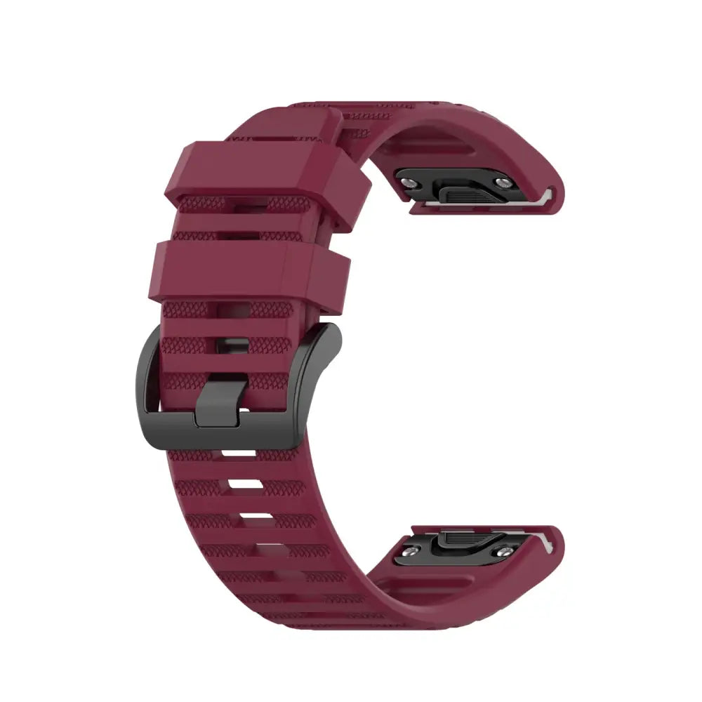Garmin QuickFit Silikoniranneke 26mm - Viinin punainen