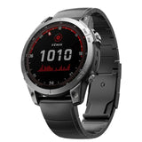 Garmin QuickFit Titaaniranneke 22mm - Musta