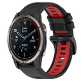 Garmin QuickFit Urheiluranneke 22mm - Musta-Punainen