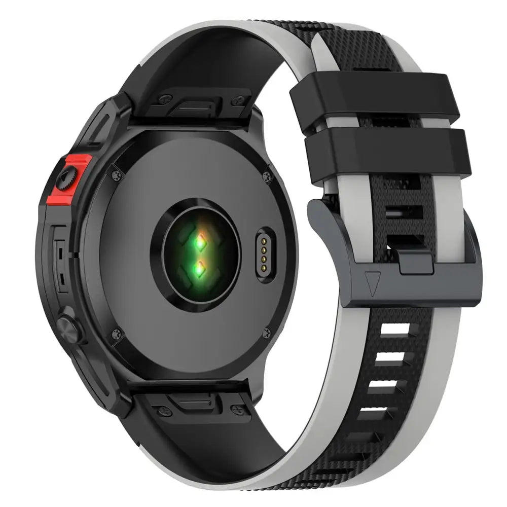 Garmin QuickFit Urheiluranneke 26mm - Musta-Harmaa