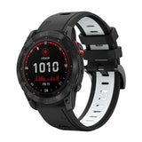 Garmin QuickFit Urheiluranneke 26mm - Musta-Valkoinen