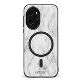 Honor 100 Pro marmori suojakuoret - White Marble