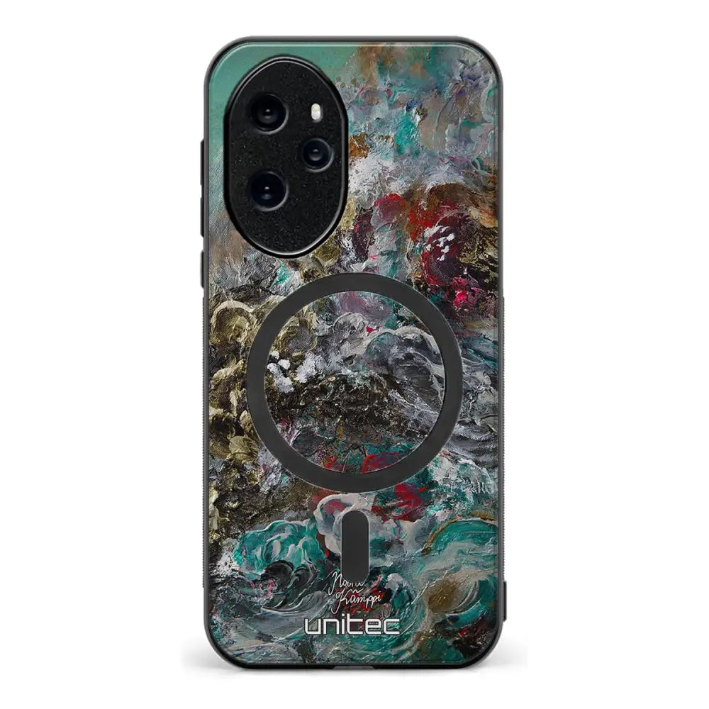 Honor 100 Pro modern art suojakuoret - Heart Knows - Noora Kämppi