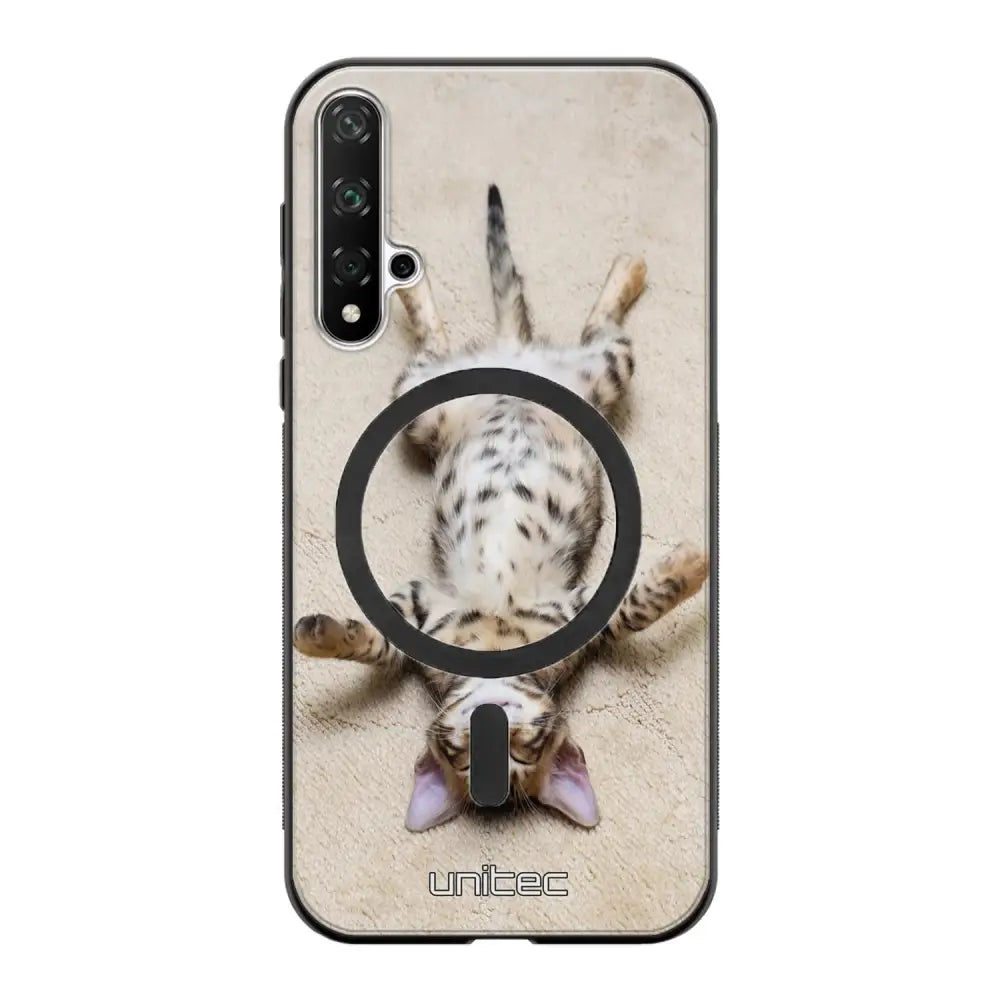 Honor 20 kissa suojakuoret - Relaxing Cat