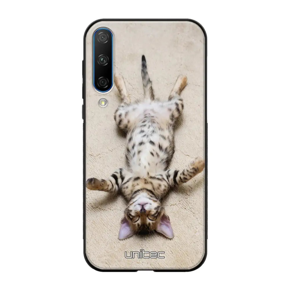 Honor 20 Lite kissa suojakuoret - Relaxing Cat - Ei