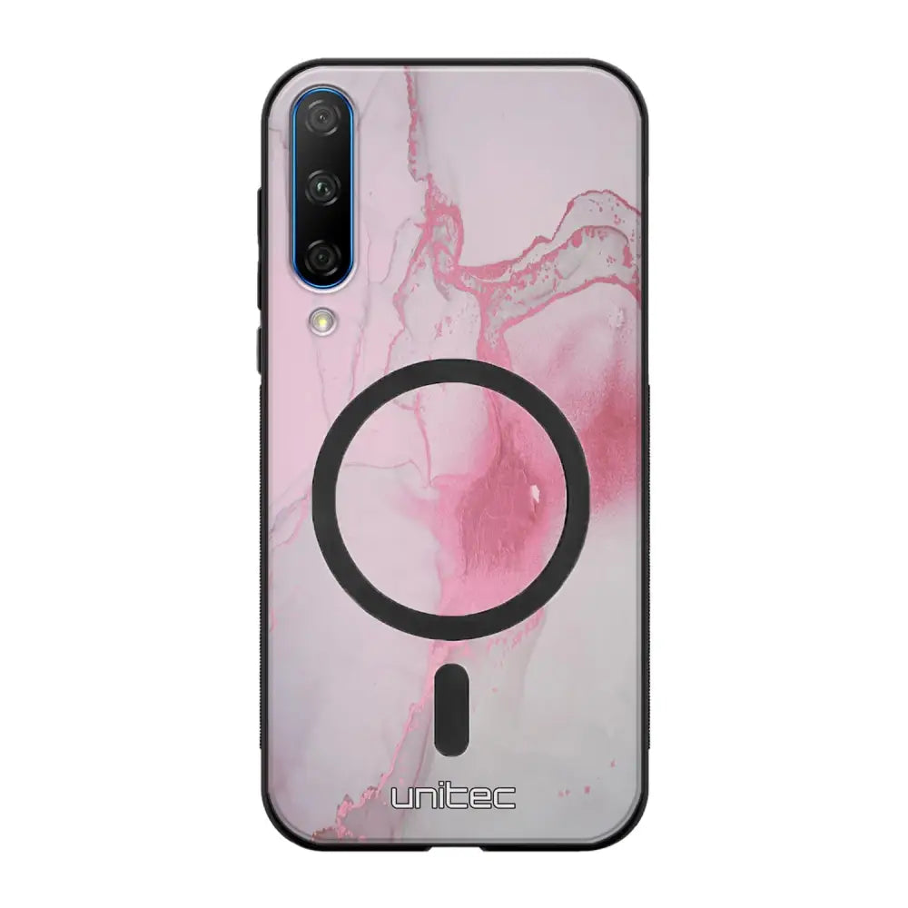 Honor 20 Lite marmori suojakuoret - Pink Pok Rie