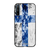 Honor 20 Lite suojakuoret - Painted Finnish Flag - Ei
