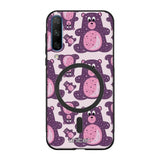 Honor 20 Lite suojakuoret - Purple Teddy Bear