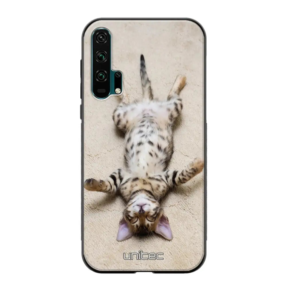 Honor 20 Pro kissa suojakuoret - Relaxing Cat - Ei