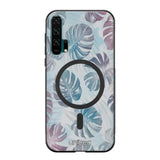 Honor 20 Pro kukka suojakuoret - Monstera Texture