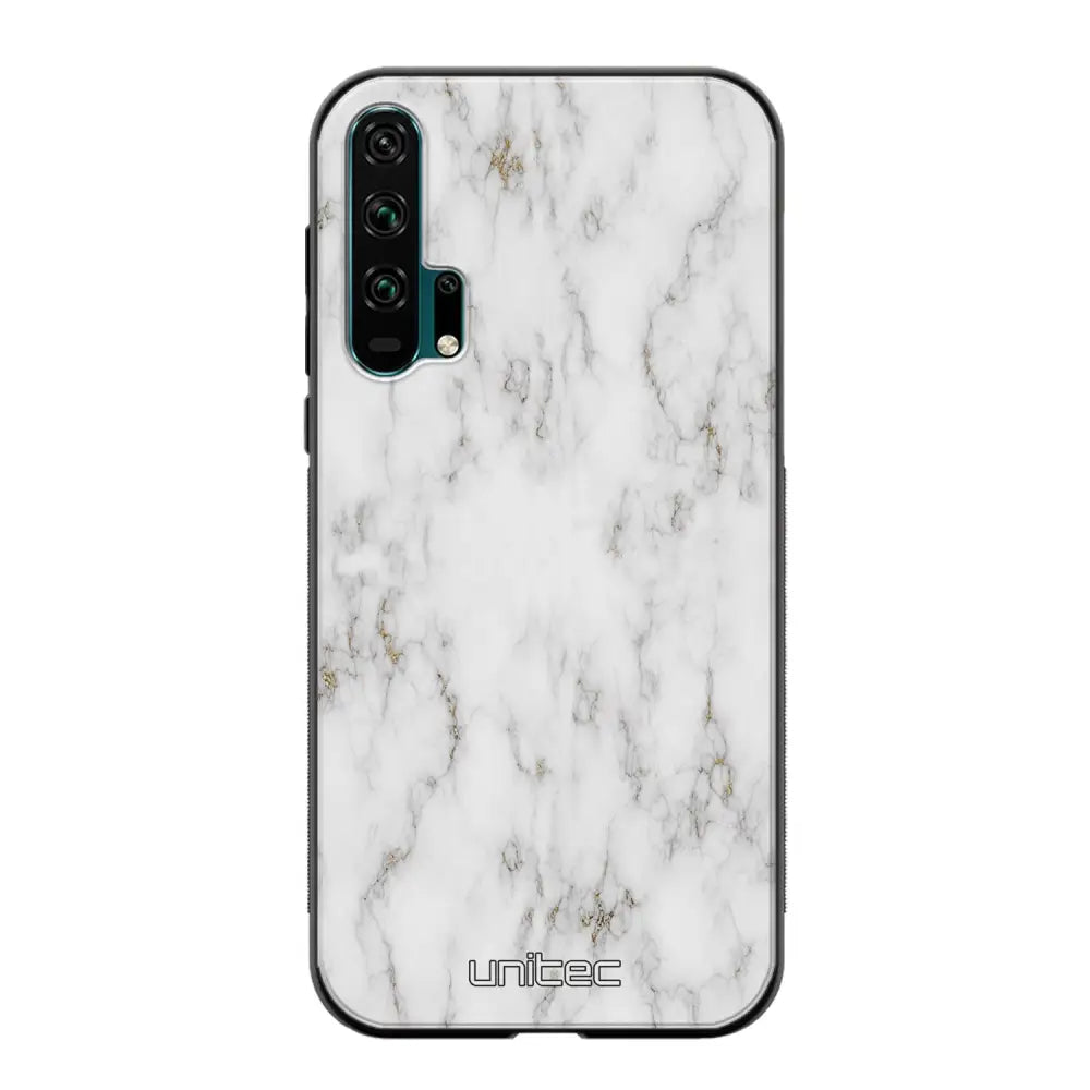Honor 20 Pro marmori suojakuoret - White Marble - Ei