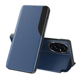 Navy blue Honor 200 Flip Suojakotelo with flip cover and camera cutout