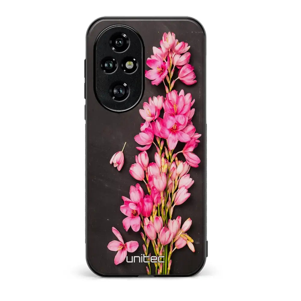 Honor 200 kukka suojakuoret - Pink Flowers - Ei