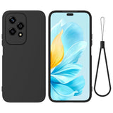 Honor 200 Lite Silikonisuoja Musta