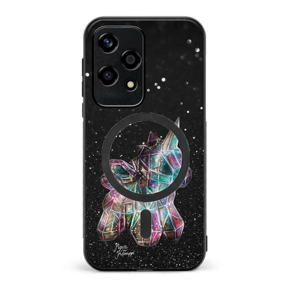 Honor 200 Lite unicorn suojakuoret - Valkoinen - Noora Kämppi