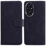 Navy sininen nahkainen lompakko suojakotelo Honor 200 kameraleikkauksella